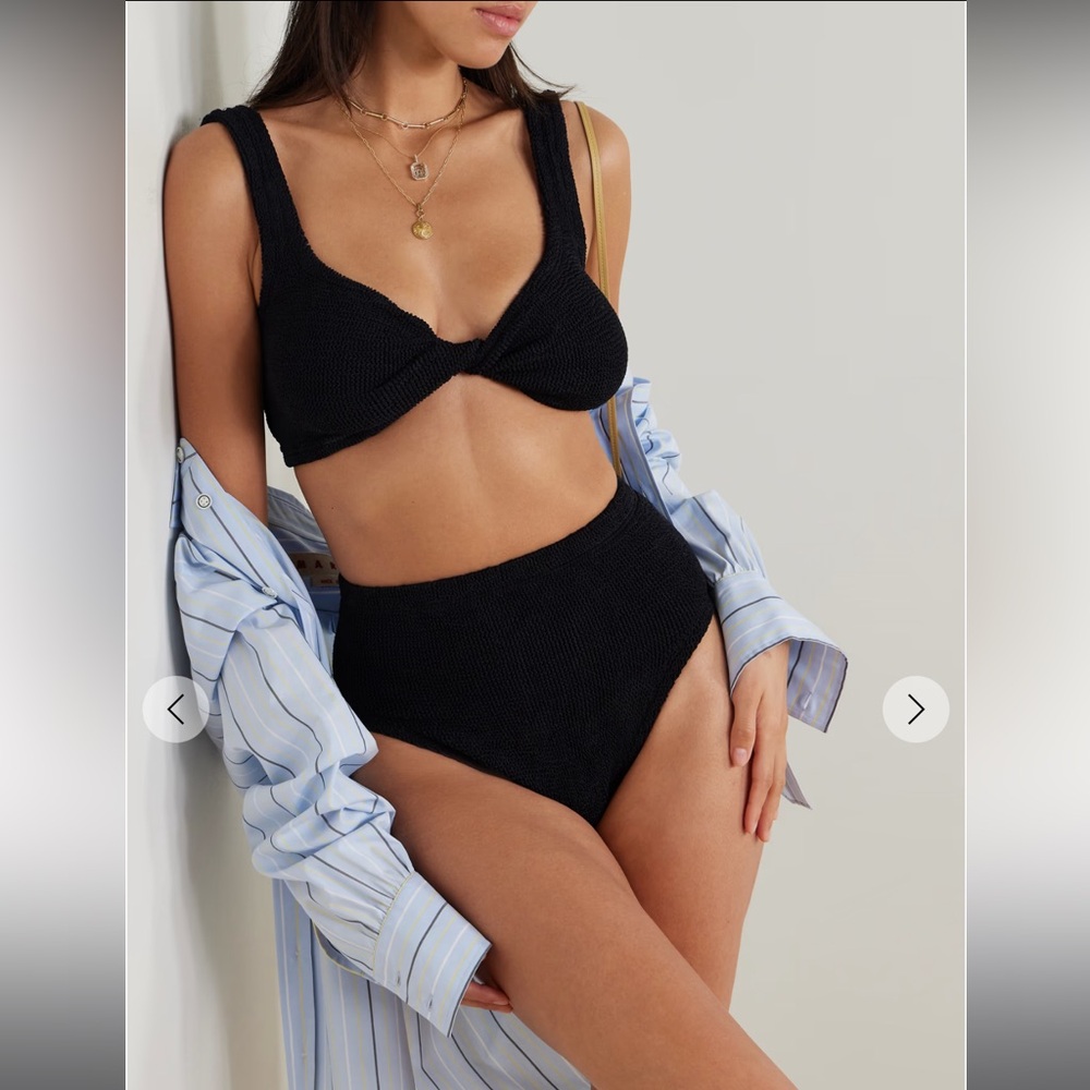 Hunza G Black Jamie Bikini